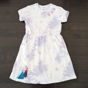 sz:11/12 LIKE NEW Disney Anna/Elsa/Olaf girls dress; Large, Youth
